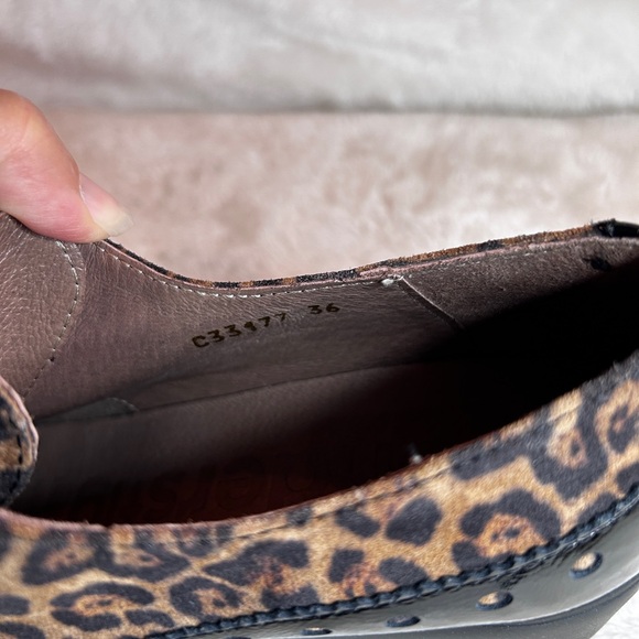 Wonders Ribbon Lace Derby Wedge Shoes - size 36 - Picture 8 of 9